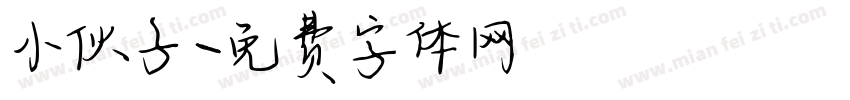 小伙子字体转换
