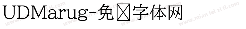 UDMarug字体转换