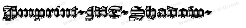 Imprint-MT-Shadow字体转换