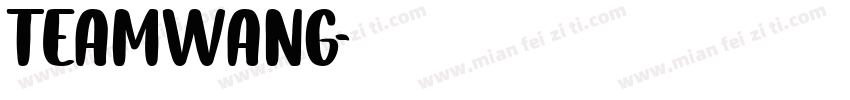 teamwang字体转换