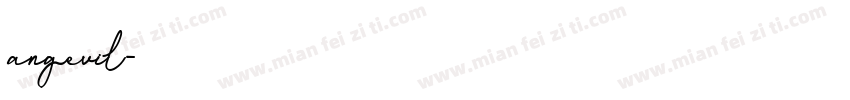 angevil字体转换