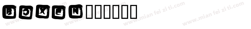 Boxen字体转换