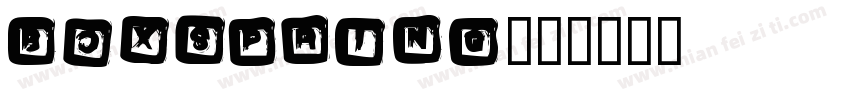 Boxspring字体转换