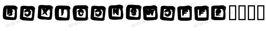 boxiconswoff2字体转换