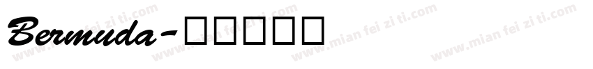 Bermuda字体转换