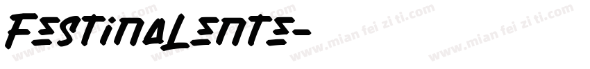 FestinaLente字体转换