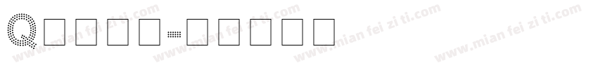 Q英文字库字体转换