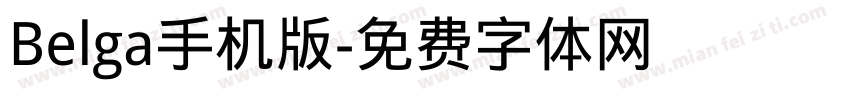 Belga手机版字体转换