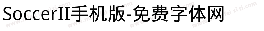 SoccerII手机版字体转换