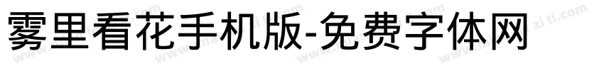 雾里看花手机版字体转换