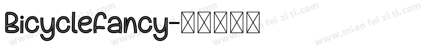 BicycleFancy字体转换