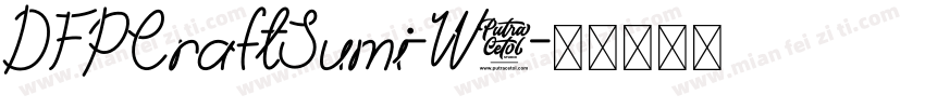 DFPCraftSumi-W9字体转换