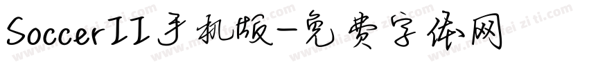 SoccerII手机版字体转换