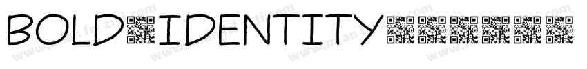 Bold-Identity字体转换