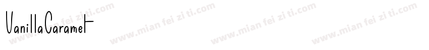 VanillaCaramel字体转换