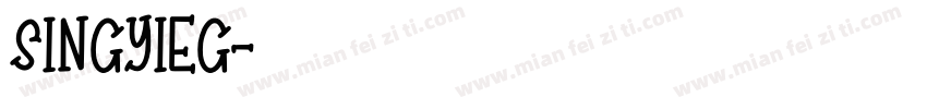 singyieg字体转换