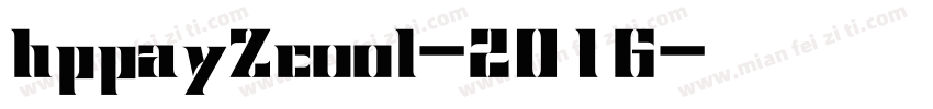 hppayZcool-2016字体转换