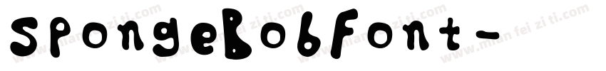 SpongeBobFont字体转换