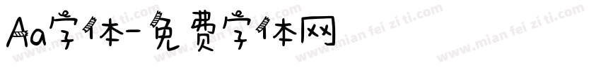 Aa字体字体转换