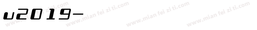 u2019字体转换