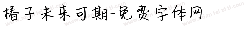 椿子未来可期字体转换