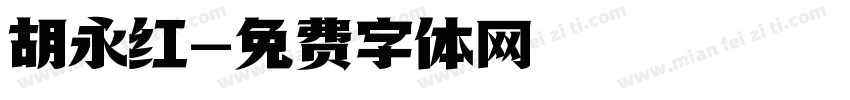 胡永红字体转换