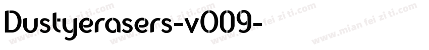 Dustyerasers-vO09字体转换