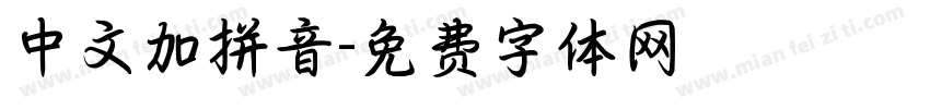 中文加拼音字体转换