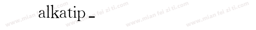 维语字体alkatip字体转换