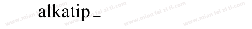 维语字体alkatip字体转换