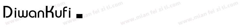 DiwanKufi字体转换