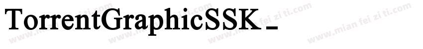 TorrentGraphicSSK字体转换
