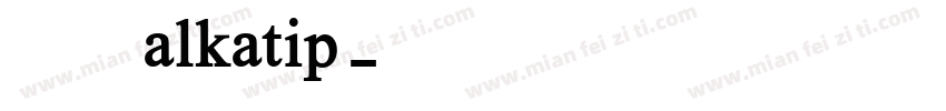 维语字体alkatip字体转换
