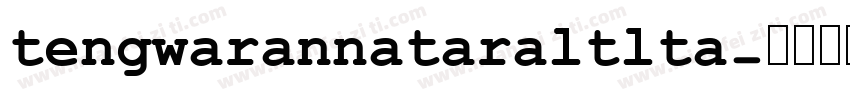 tengwarannataraltlta字体转换