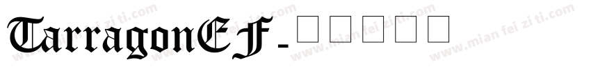 TarragonEF字体转换