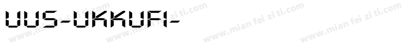 uus-ukkufi字体转换