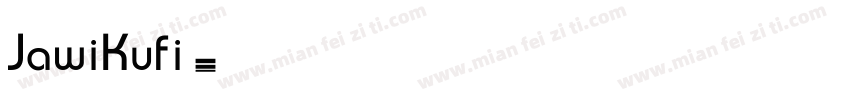 JawiKufi字体转换