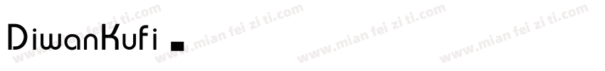 DiwanKufi字体转换