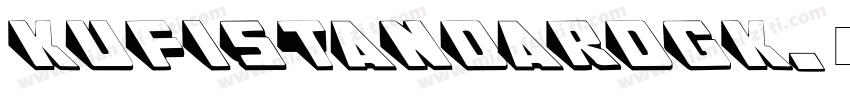KufiStandardGK字体转换