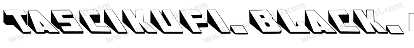 TasciKufi-Black字体转换