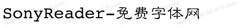 SonyReader字体转换