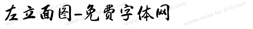 左立面图字体转换