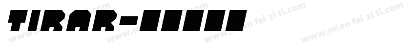 Tirar字体转换