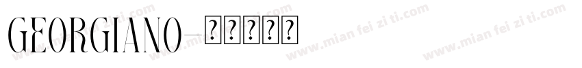 georgiano字体转换