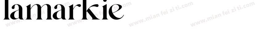lamarkie字体转换