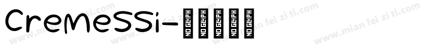 CremeSSi字体转换