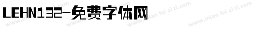 LEHN132字体转换