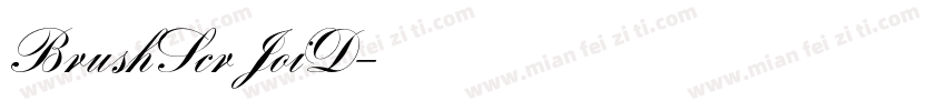 BrushScrJoiD字体转换