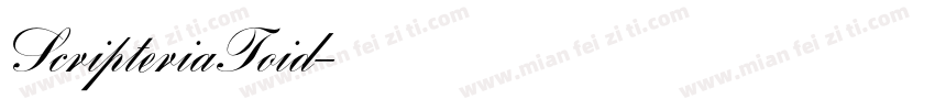 ScripteriaToid字体转换