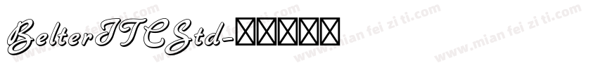 BelterITCStd字体转换